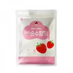 순수딸기 돌아기간식 두돌아기과자 딸기칩 10팩