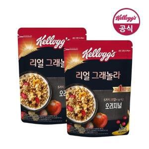 [켈로그] 리얼 그래놀라 400g 2개