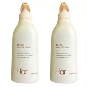 하아르 닥터란 달걀 계란 단백질 샴푸 500ml 2개 (1srr)