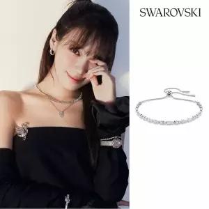 테온셀 스와로브스키 Matrix Tennis 로듐 팔찌M 5677813