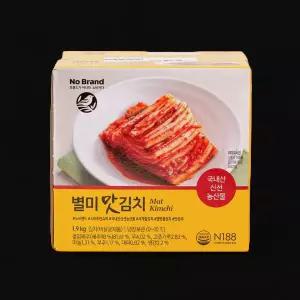 별미맛김치1.9kg 1개 맛있는