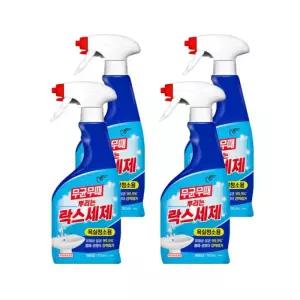 피죤 무균무때 뿌리는 락스세제 750ml x 4개