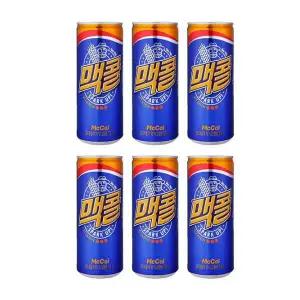 /마전동상회 맥콜 캔 보리 탄산 음료 250ml 30개