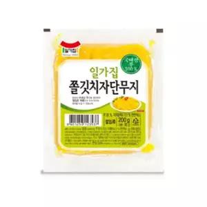 일가집 쫄깃치자단무지 200g