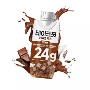 테이크핏 맥스 초코맛 250ml X 24입 마시는 단백질 음료 드링크