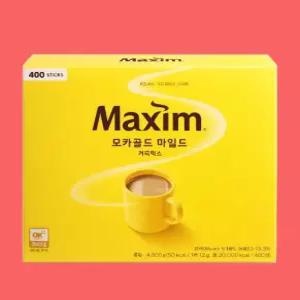 탕비실 필수품 모카골드 마일드 동서식품 맥심커피믹스 대용량 400T