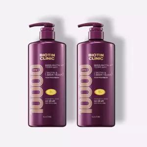 엘라스틴 비오틴 클리닉 맥주효모 샴푸 1000ml 2개