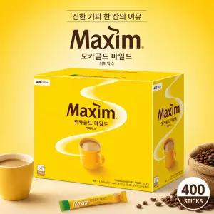 맥심 모카골드 마일드 커피믹스, 400T 믹스커피