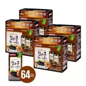 삼육두유 검은콩호두와아몬드 190ml x 64