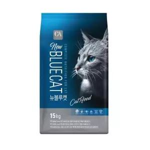 뉴 YI24JM75 블루캣 15kg 고양이 건사료 눈건강 헤어볼 전연령