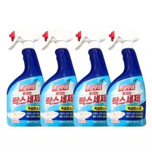 무균무때 뿌리는 락스세제 750ml, 4개