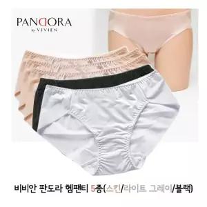 오피스룩 히트 비비안 판도라 티나지 않는 여성 노라인 헴팬티5종