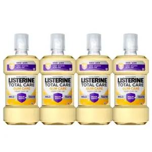 리스테린 토탈케어 검케어 마일드 750ml 4개