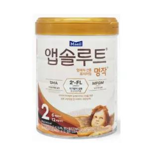 매일유업 앱솔루트 명작 2FL 2단계 800g