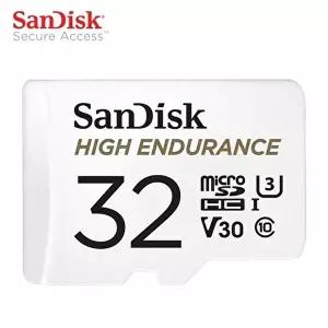 [셀러허브 가전]SanDisk 고내구성 비디오 모니터링 microSD 카드 (QQNR) (32GB) (47513471)