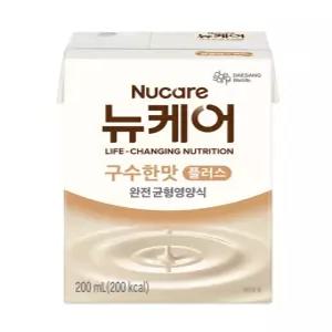 뉴케어 영양만점 영양식 플러스 구수한맛 당뇨 완전균형 영양 200ml 24개