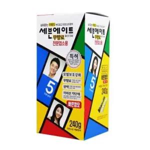 컬러염색 BTM 세븐에이트전문업소용5호240g(진한밤색)