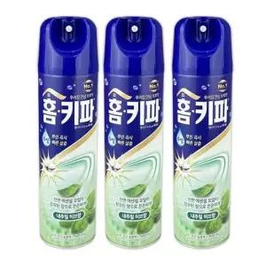 [생활] 홈키파살충제 에어졸 살충제 엘비이 에어로졸 홈키파 벌레 에어졸 수성알파 홈키파 500ml 3P-TJ
