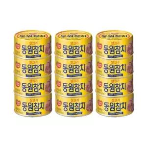 동원 라이트스탠다드 참치 150g, 12개