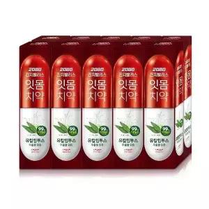 2080 진지발리스 유칼립투스 스트롱민트향 치약 150g, 10개