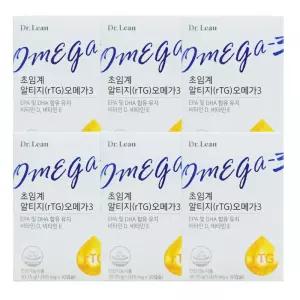 닥터린 오메가3 초임계 다터린 송준기 rTG 손중기 눈 6박스 약6개월분 DJ