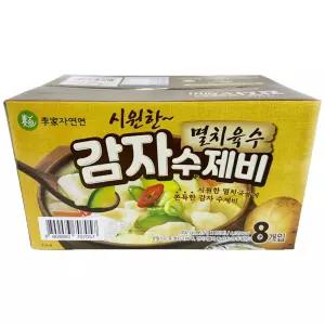 이가자연면 멸치육수 감자수제비 186.5g x 8개입 코스트코