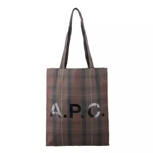 [아페쎄] 남녀공용 루 체크 토트백 가방(COHKY M61442 CAA BROWN)