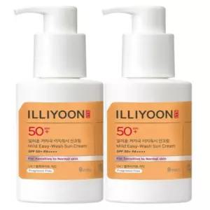 저자극 이지워시 선크림 150ml 2개