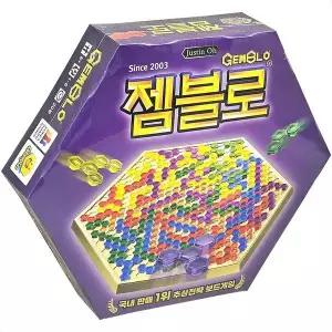 젬블로 두뇌 발달 보드게임 가족용 창의력 사고력 퍼즐 블록 전략형 공간 지각 놀이