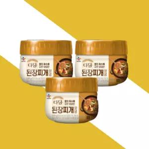 다담 정통 된장찌개 양념 530g 3개 찌개양념 된장찌개양념 간편양념 집밥 대용량 캠핑요리