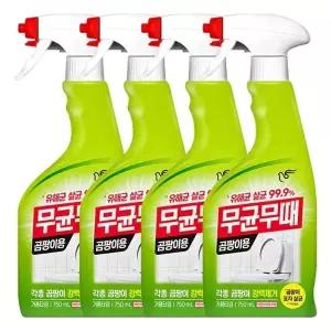 무균무때 거품타입 곰팡이용 세정제 750ml X 4개