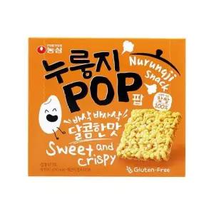 스낵 농심 누룽지팝 142g 8개 43599542)