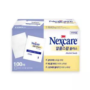 이니하우스 일회용알콜솜 100P 1회용소독솜