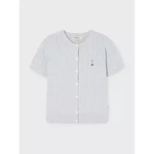 [후아유](대전신세계)Steve R-neck Cable ShortSleeve Cardigan / WHCKG2412F