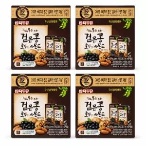 삼육두유 검은콩 호두와 아몬드 두유 190ml 64팩