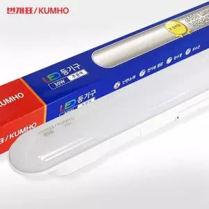 엘이디형광등 번개표 고정형 LED 등기구 (일자등 주광색 램프 30W)