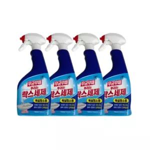 피죤 무균무때 뿌리는 락스세제 750ml X 4개