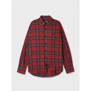 [후아유]여성 Sheer Check Shirts (F) WHYCG3721F