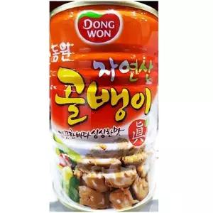 업소용 식당 식자재 자연산 골뱅이캔 동원 400g X24
