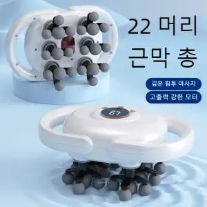 근막 건 마사지기 22헤드 등 허리 다리 몸 어깨용 고주파 전문 근육 이완
