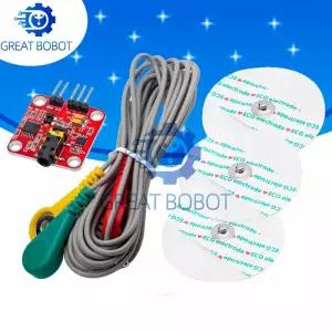 EMG 센서 모듈 Arduino용 원시 신호 처리 및 생체 인식 개발을 위한 근육 아날로그 수집 보드