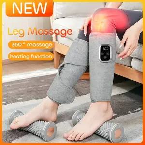 종아리 마사지기 360 전기 공압 다리 충전식 4가지 모드 공기압 온찜질