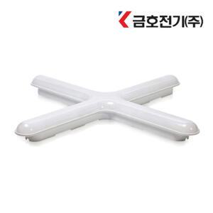 금호(LED 십자등 50W) 주방 거실 조명램프 형광등 LED일자 트윈등 십자등