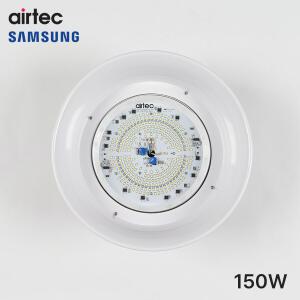에어텍 LED 고효율 투광기 AC 150W IP66 KS 고효율 공장등 고천장등 체육관조명