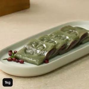 굳지않는 쑥 앙금절편 1kg