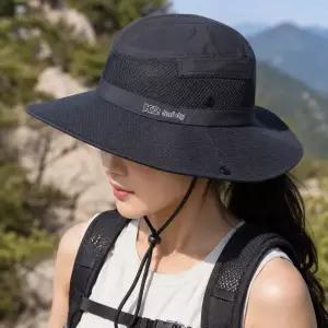 [K2] 등산 모자 메쉬 햇 자외선 차단 햇빛 가리개 낚시 캠핑용