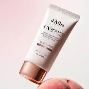 [달바]워터풀 톤업 선크림 50ml / 혼합자차 자연스러운 핑크빛 광채 / 생기톤업 선크림