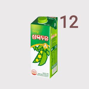 삼육두유 삼육두유A 고소한맛 무설탕 950ml 12개 식사대용