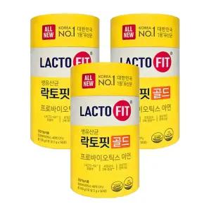 종근당건강 락토핏 생유산균 골드5X 2g x 50포 3통 HI