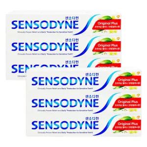 오리지날 플러스 치약 100g x 6개 시린이전용 최신제조 당일발송